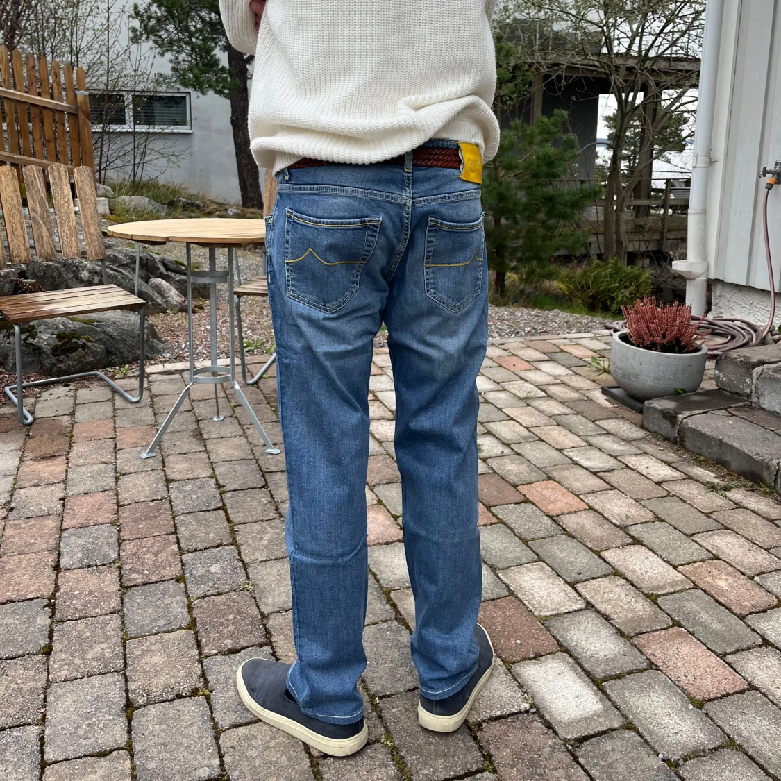 Jacob Cohen - Ljusblå sommarjeans - 4