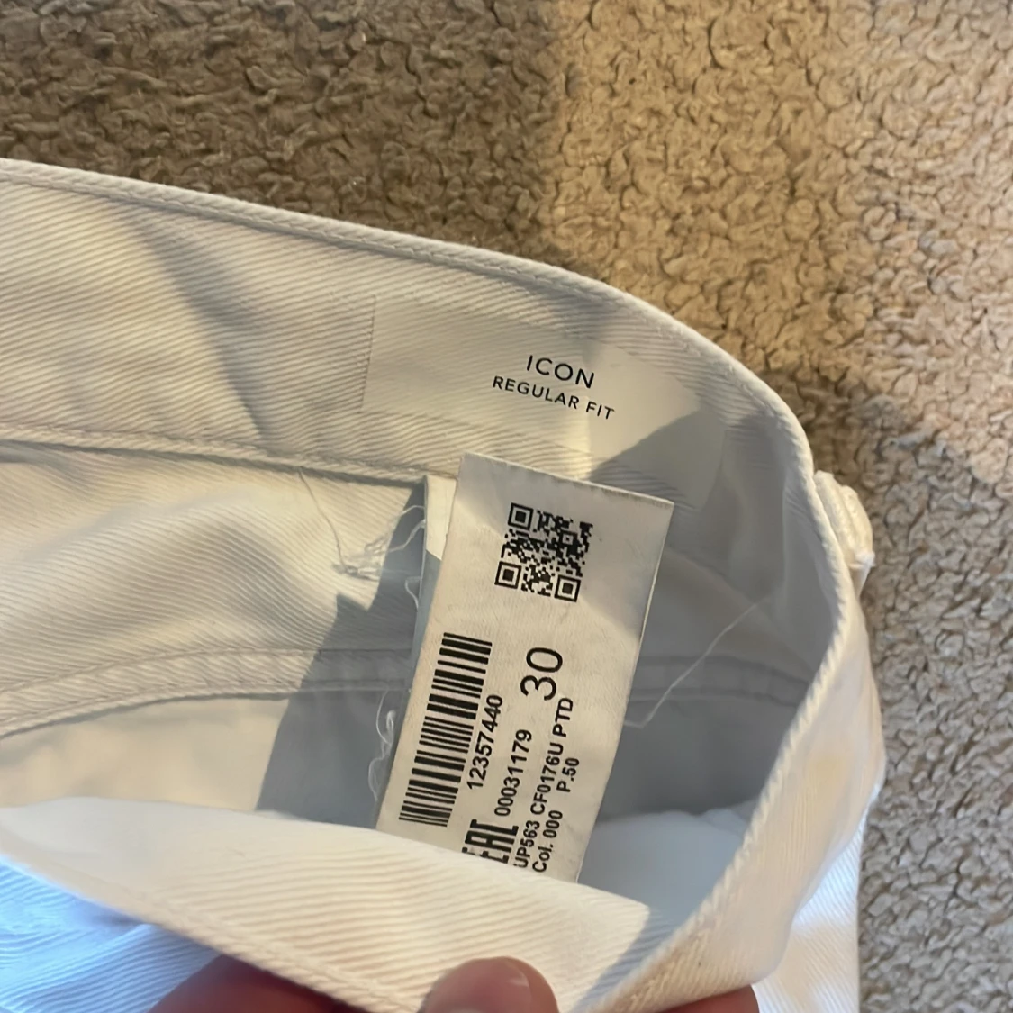 Vita jeansbyxor från Dondup - 1