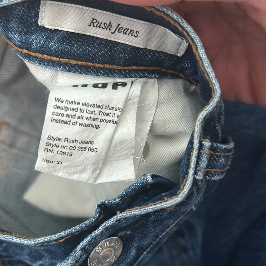 Hope rush jeans, mörkblå - 1