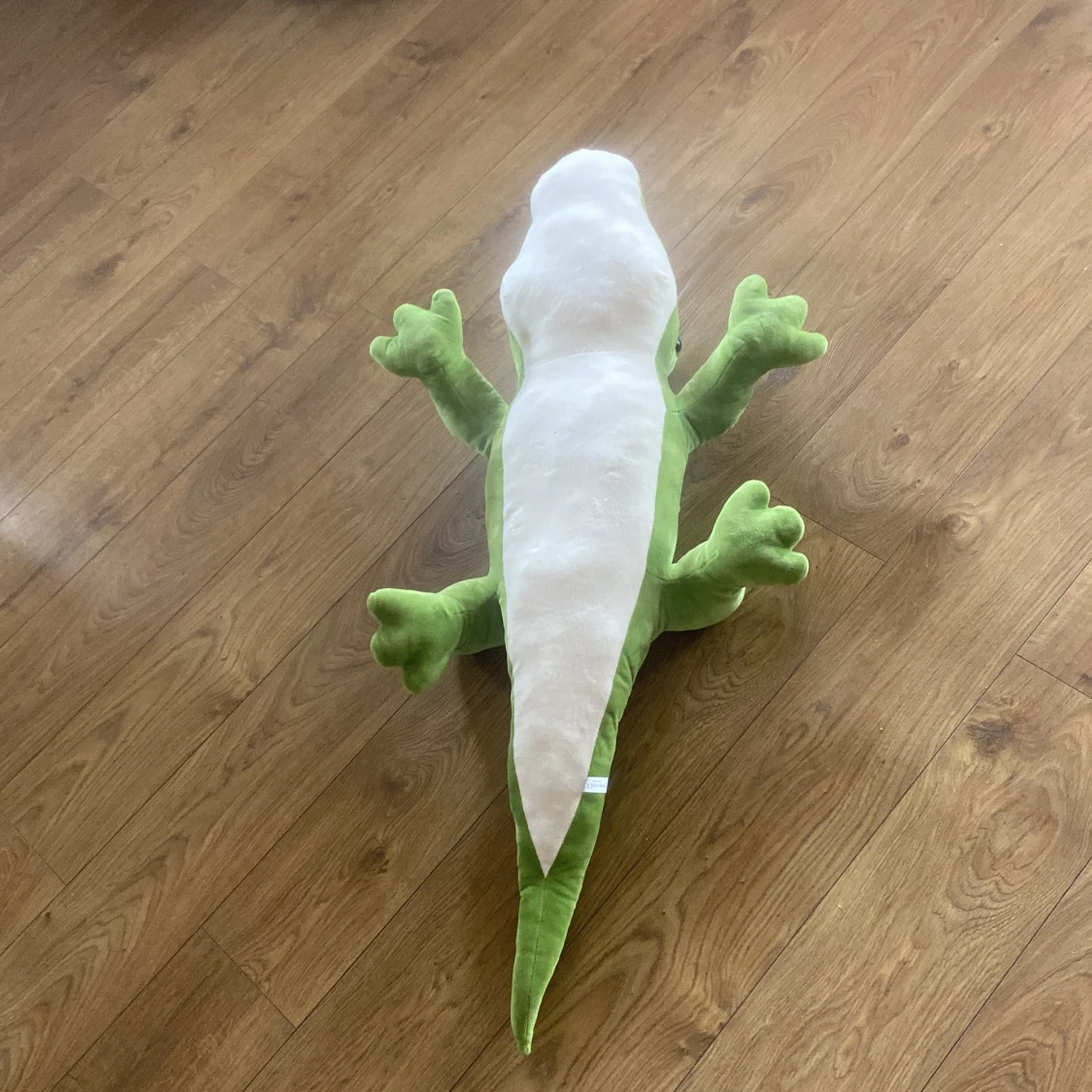 Stor grön krokodil gosedjur - 3