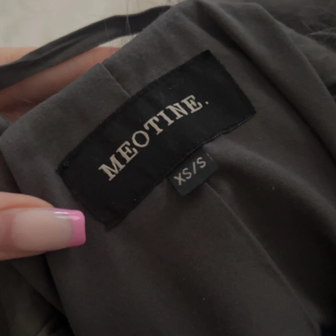 Mörkgrå jacka  från Meotine stl xs/s - 3