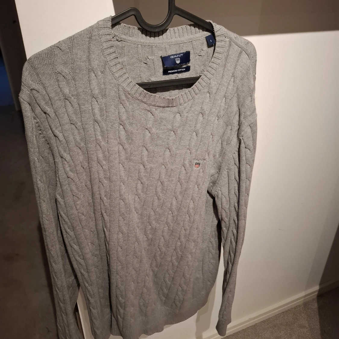 Kabelstickad tröja från Gant - 1