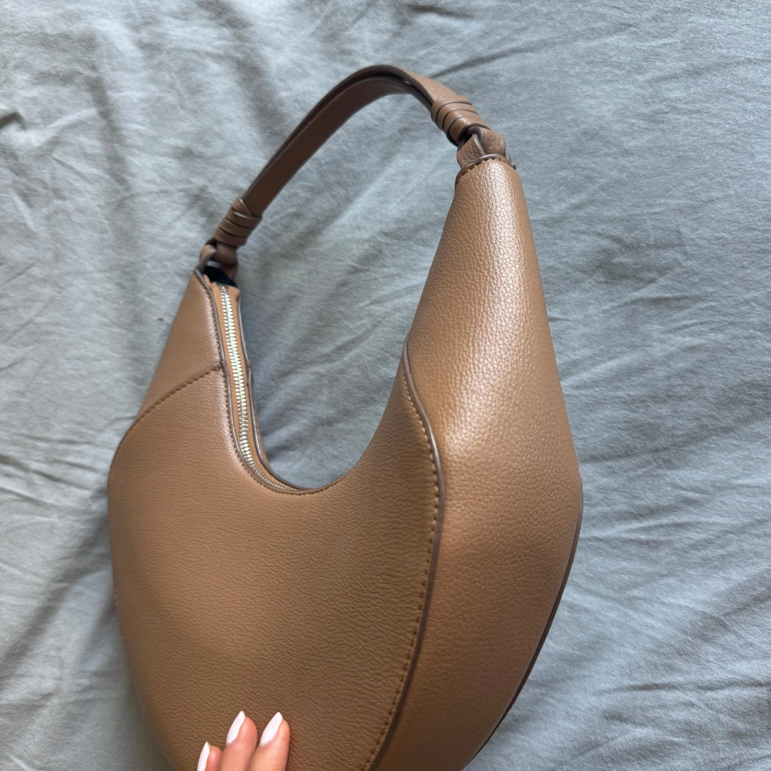 Brun mango väska  - 90
