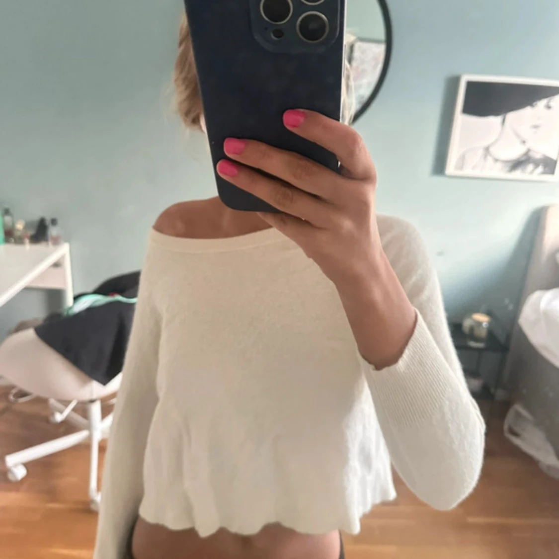 Jättefin kashmirtröja - 90