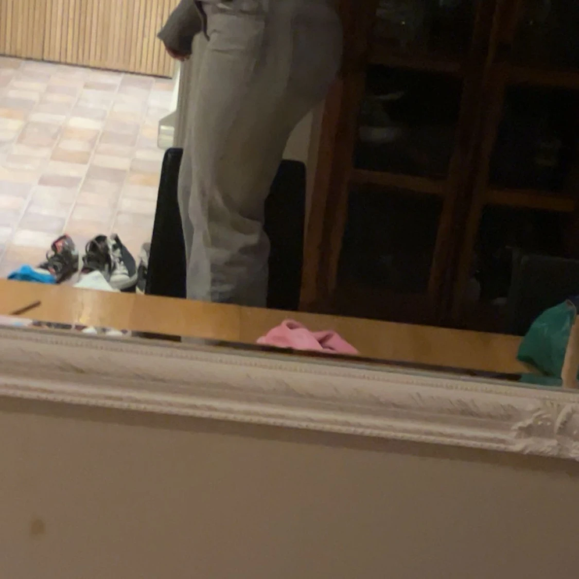 LÅGMIDJADE RAKA GINA TRICOT JEANS LJUSGRÅ - 91