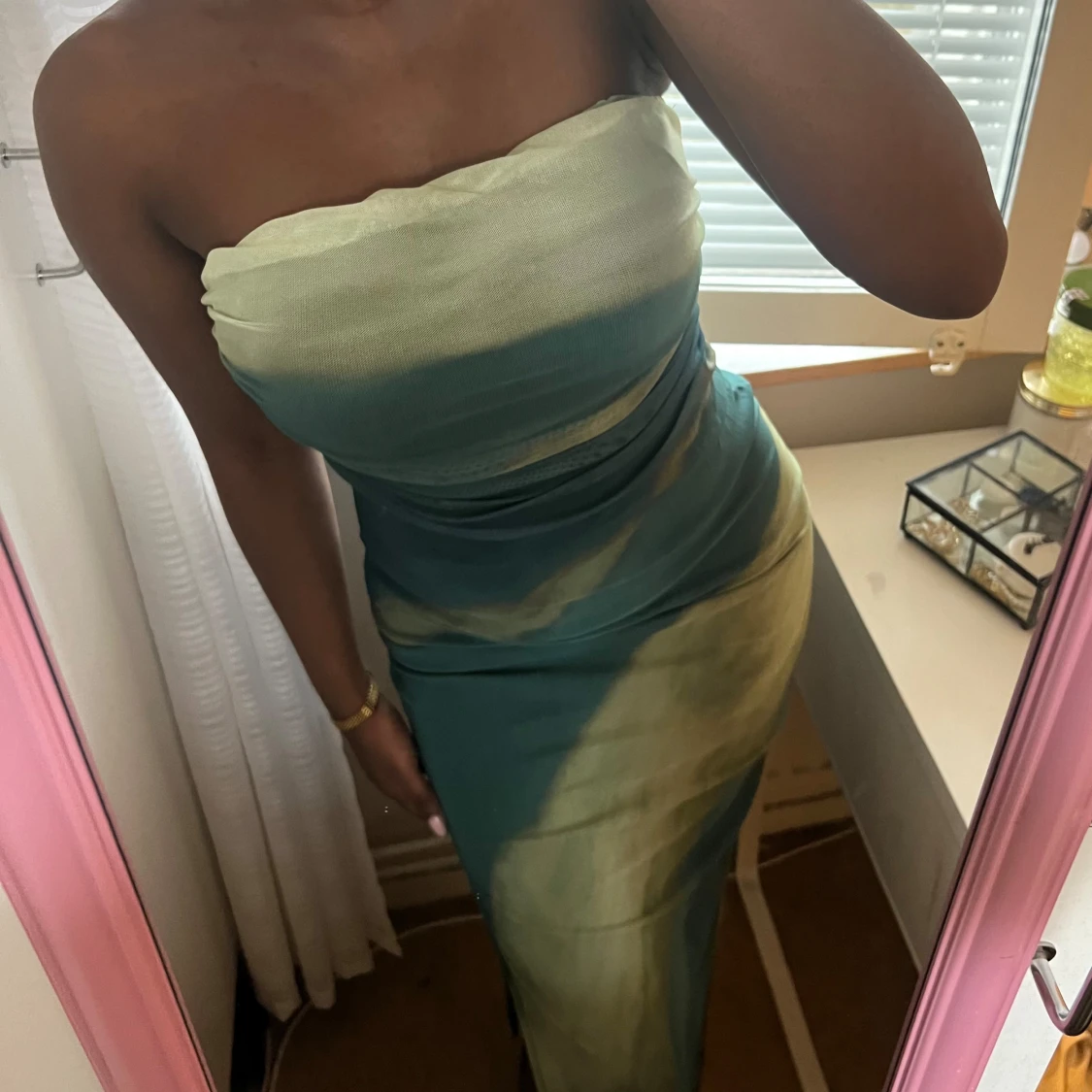 Grön klänning  - 90