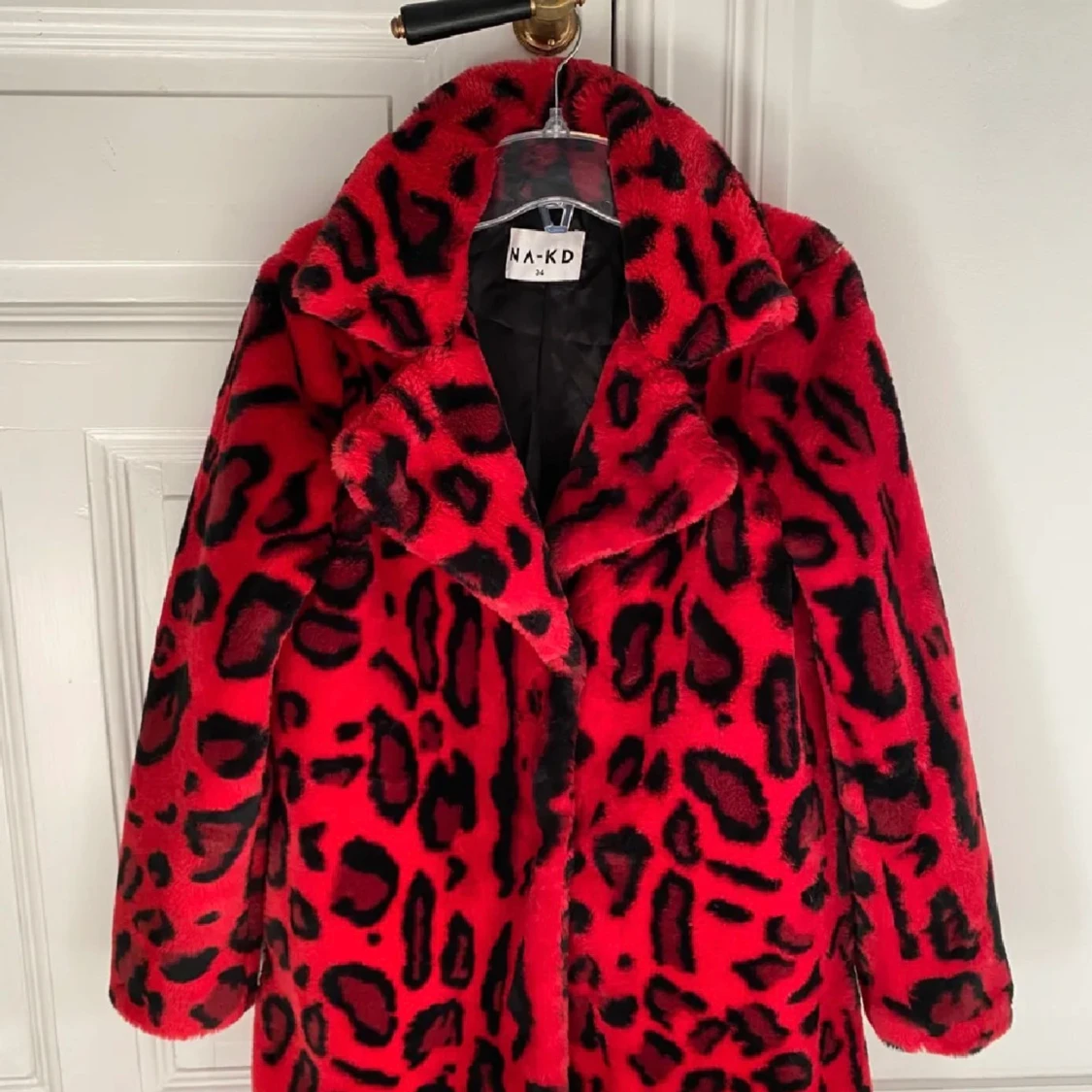 Pälsjacka NA-KD strl 34/XS - 91