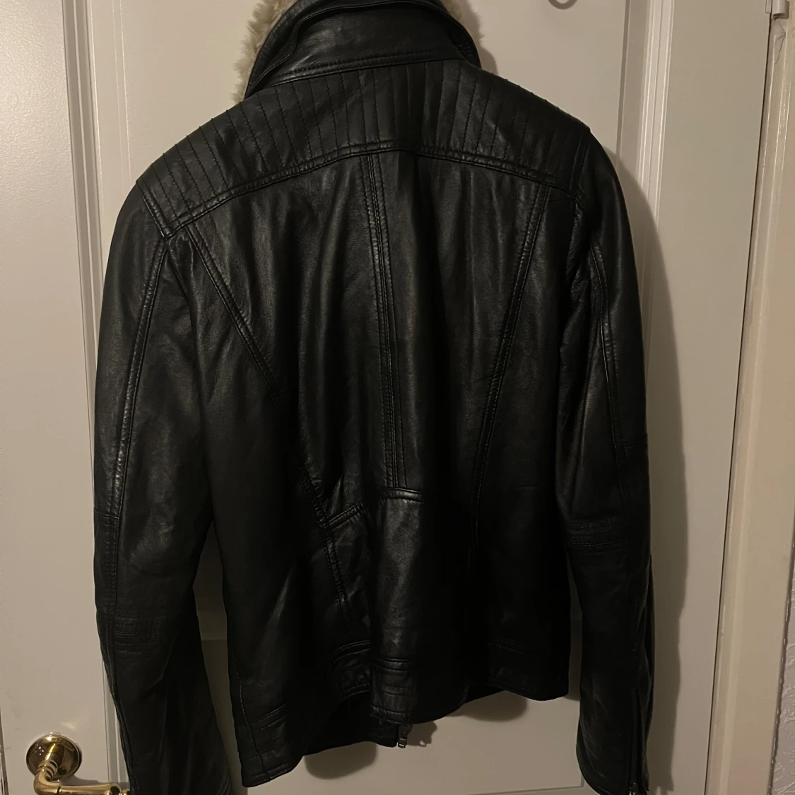 Vintage skinnjacka - 90