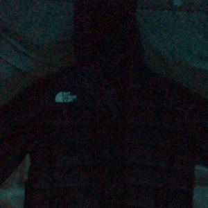 Svart dunjacka från The North Face - Säljer en svart dunjacka från The North Face i bra skick. Perfekt för kalla dagar med sin quiltade design och långa ärmar. Jackan har en dragkedja framtill och är supervarm och skön. Passar både till vardags och utomhusaktiviteter. Hör av dig om du är intresserad! 🖤