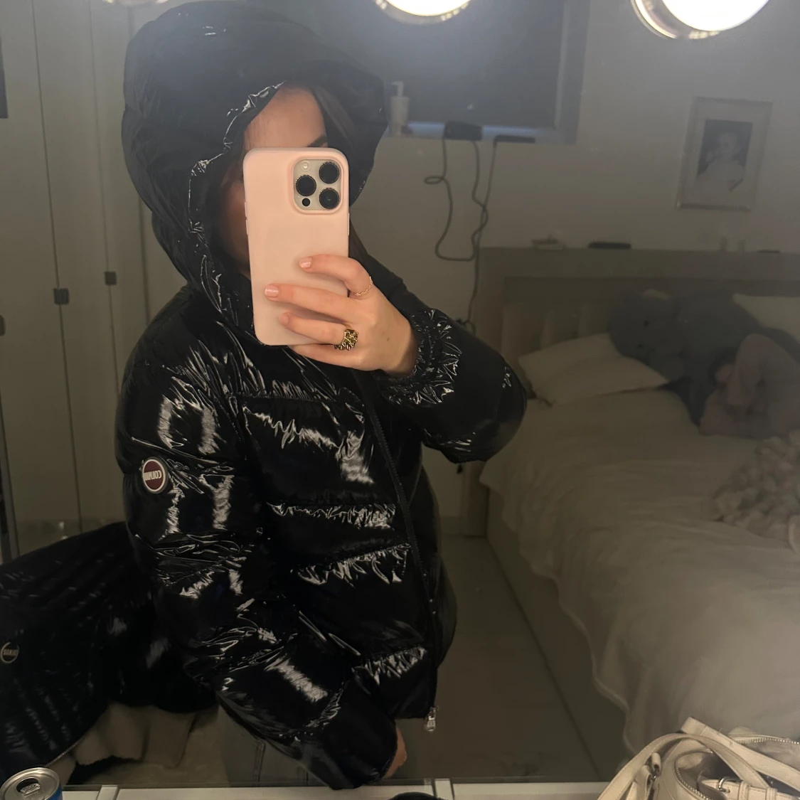 Glansig colmarjacka - 90