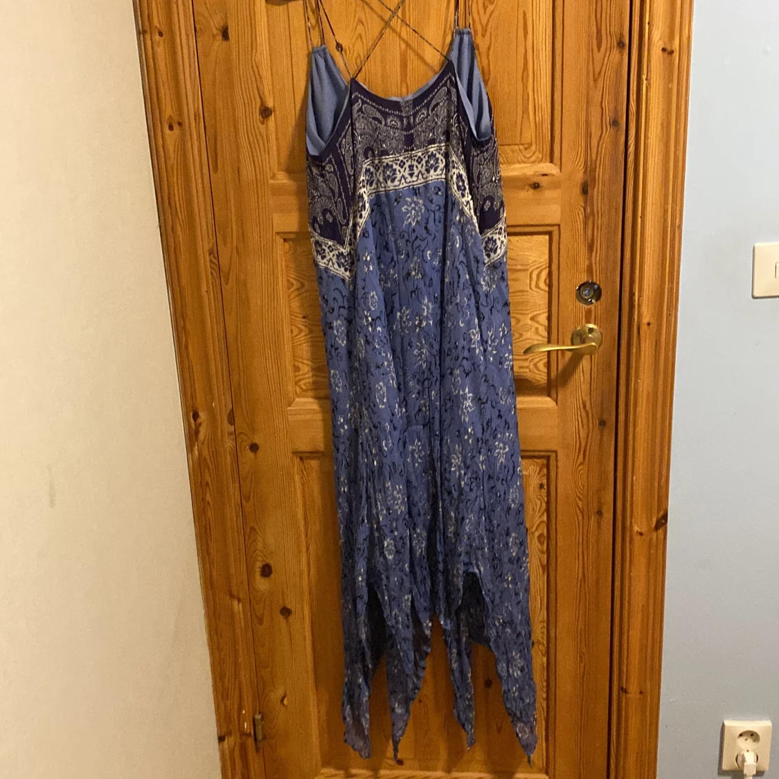 Blå långklänning från Lucky Brand - 90