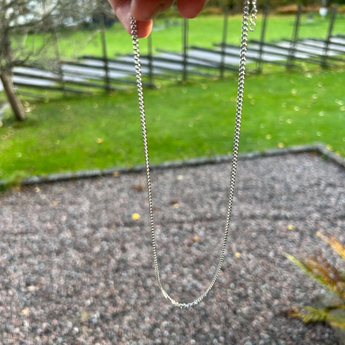 Silver halsband - 92