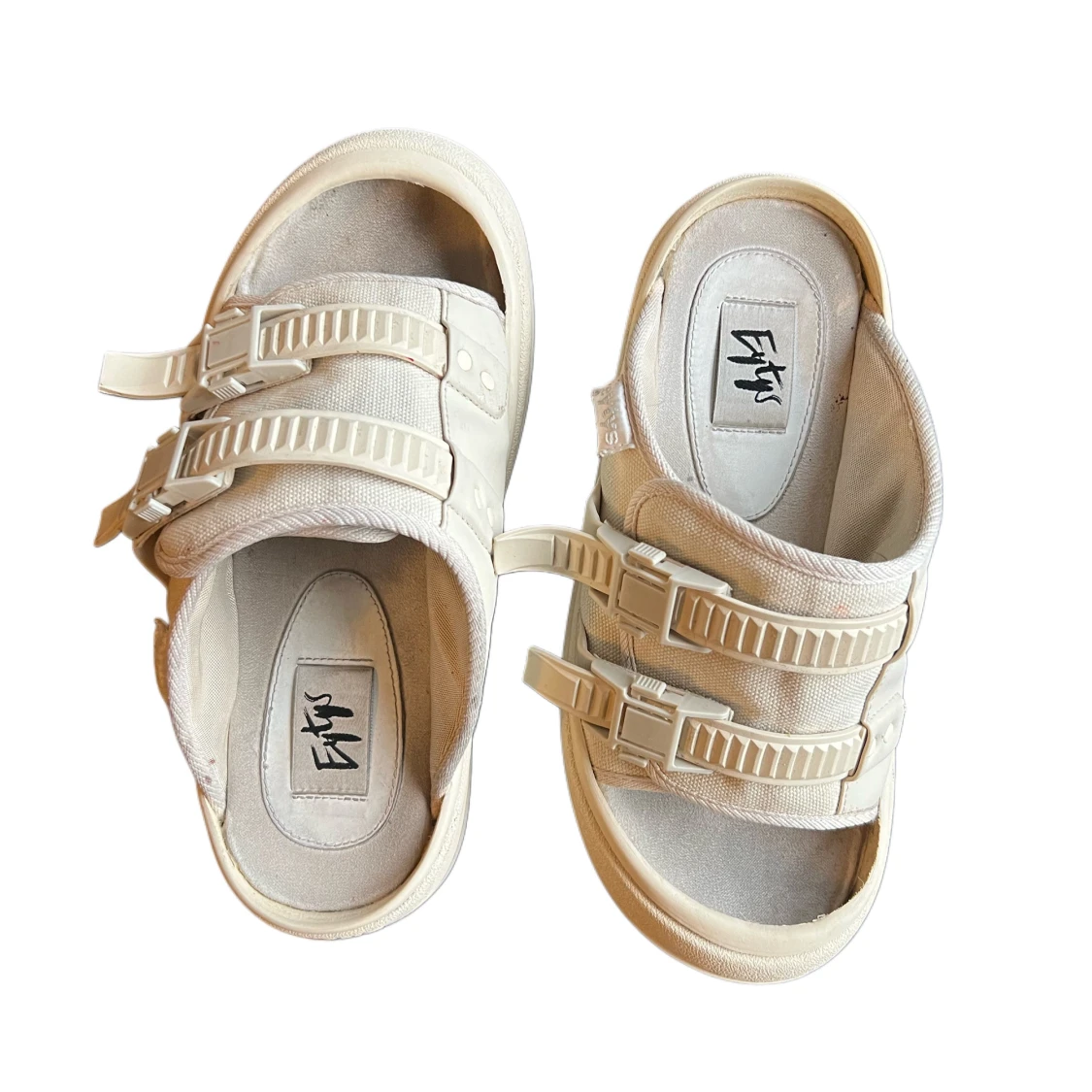 Eytys tofflor cream white  - 90