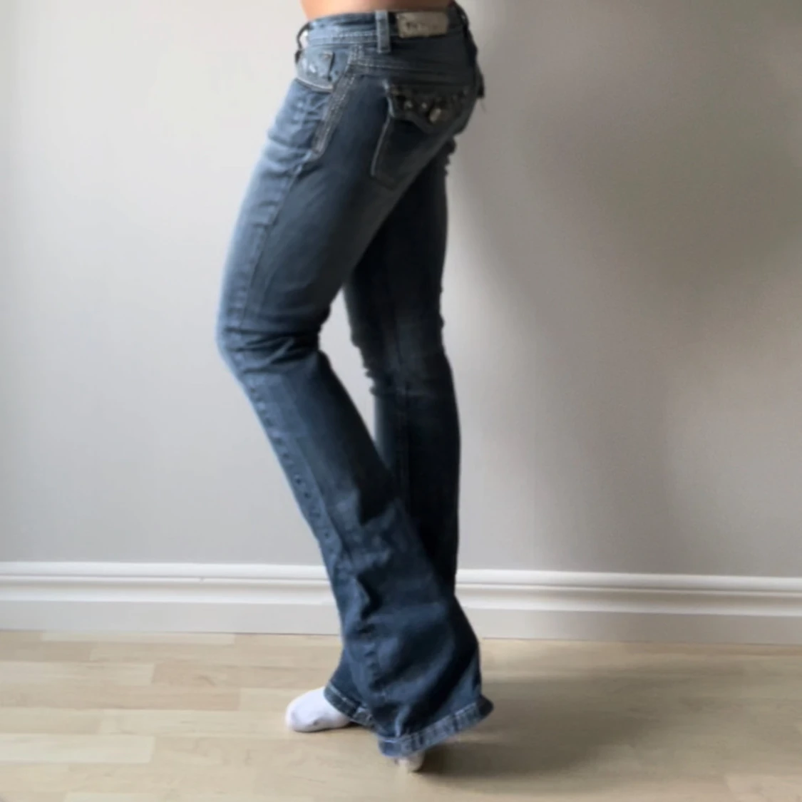 Lågmidjade bootcut jenas  - 90