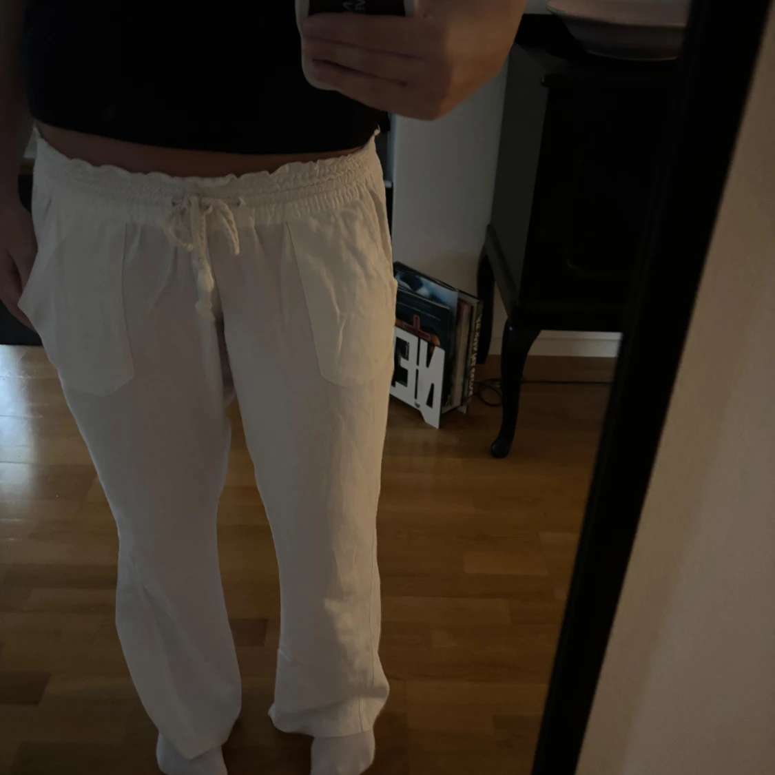 Vita linnebyxor från Roxy - 2