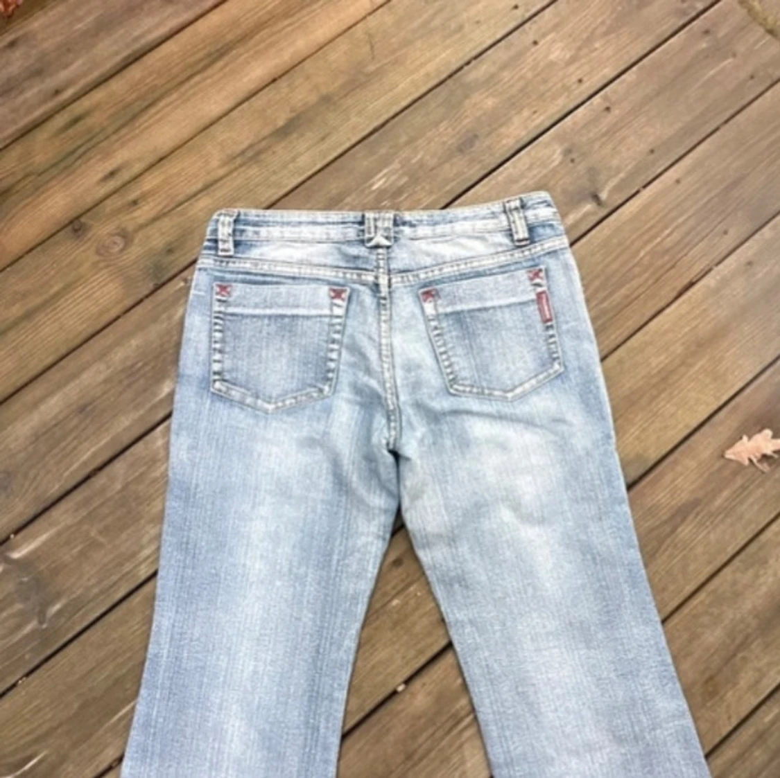  lågmidjade bootcut jeans - 92