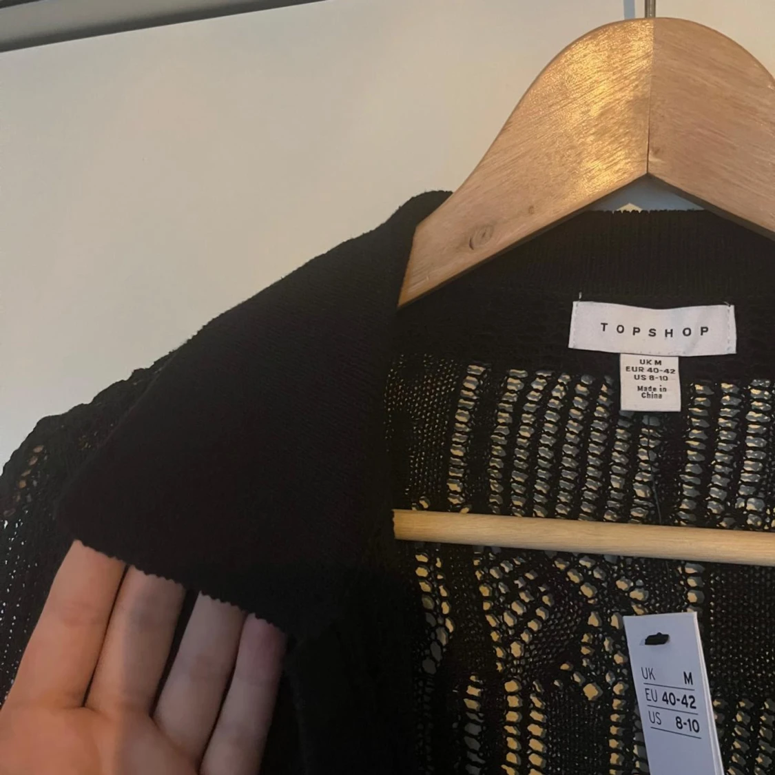 Skjorta/kofta i bomull strl M - 91