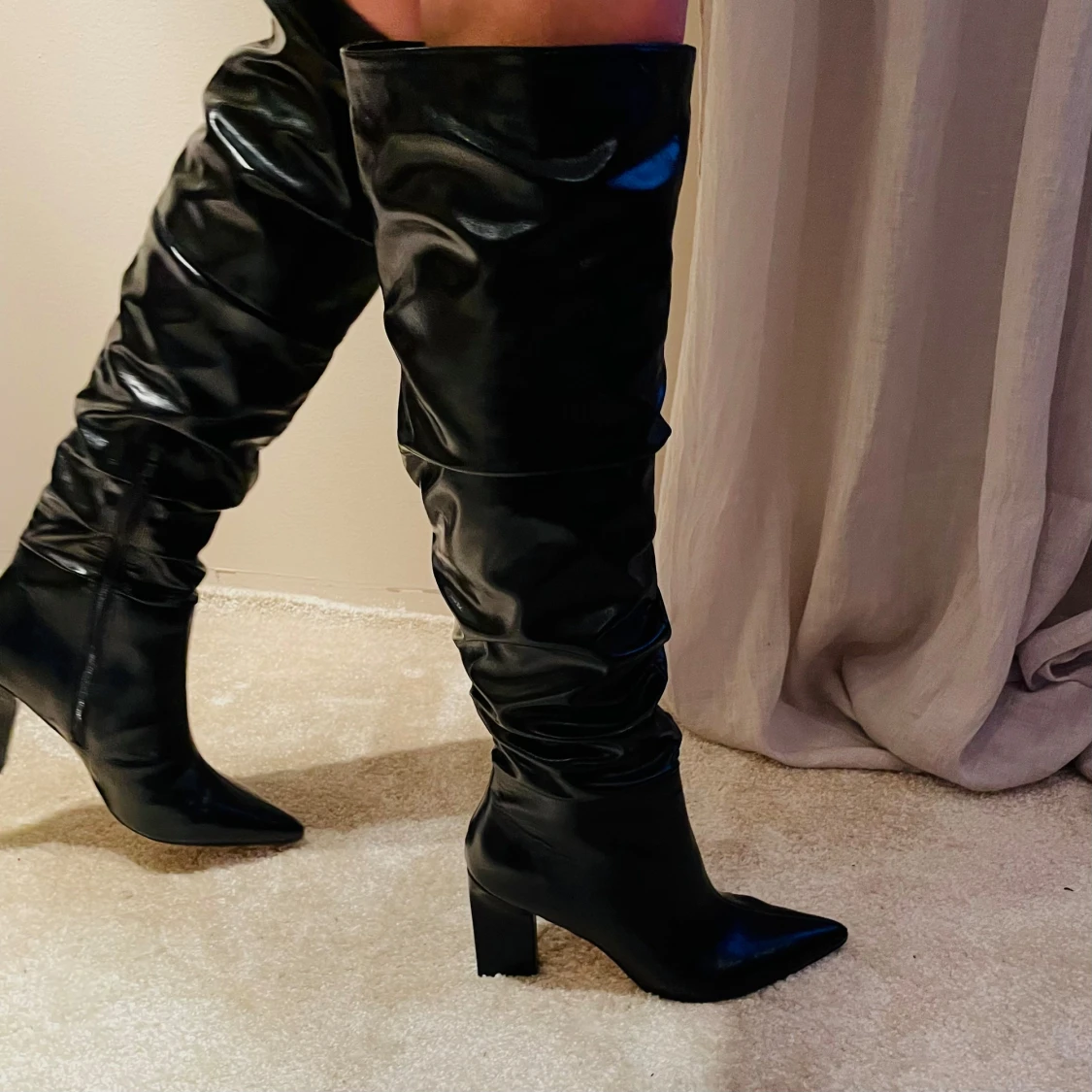 Högklackade Boots - 90