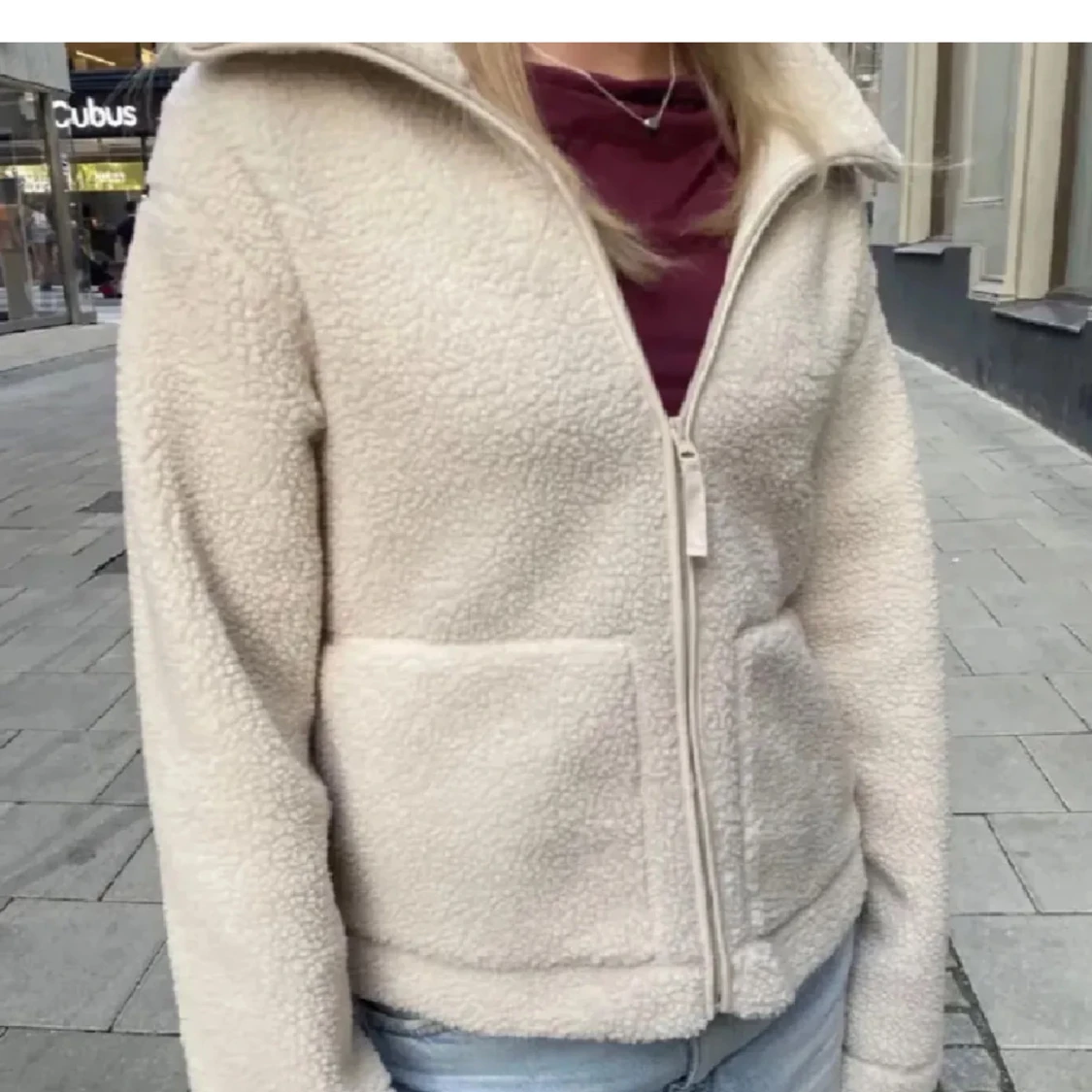 Teddyjacka från hm!