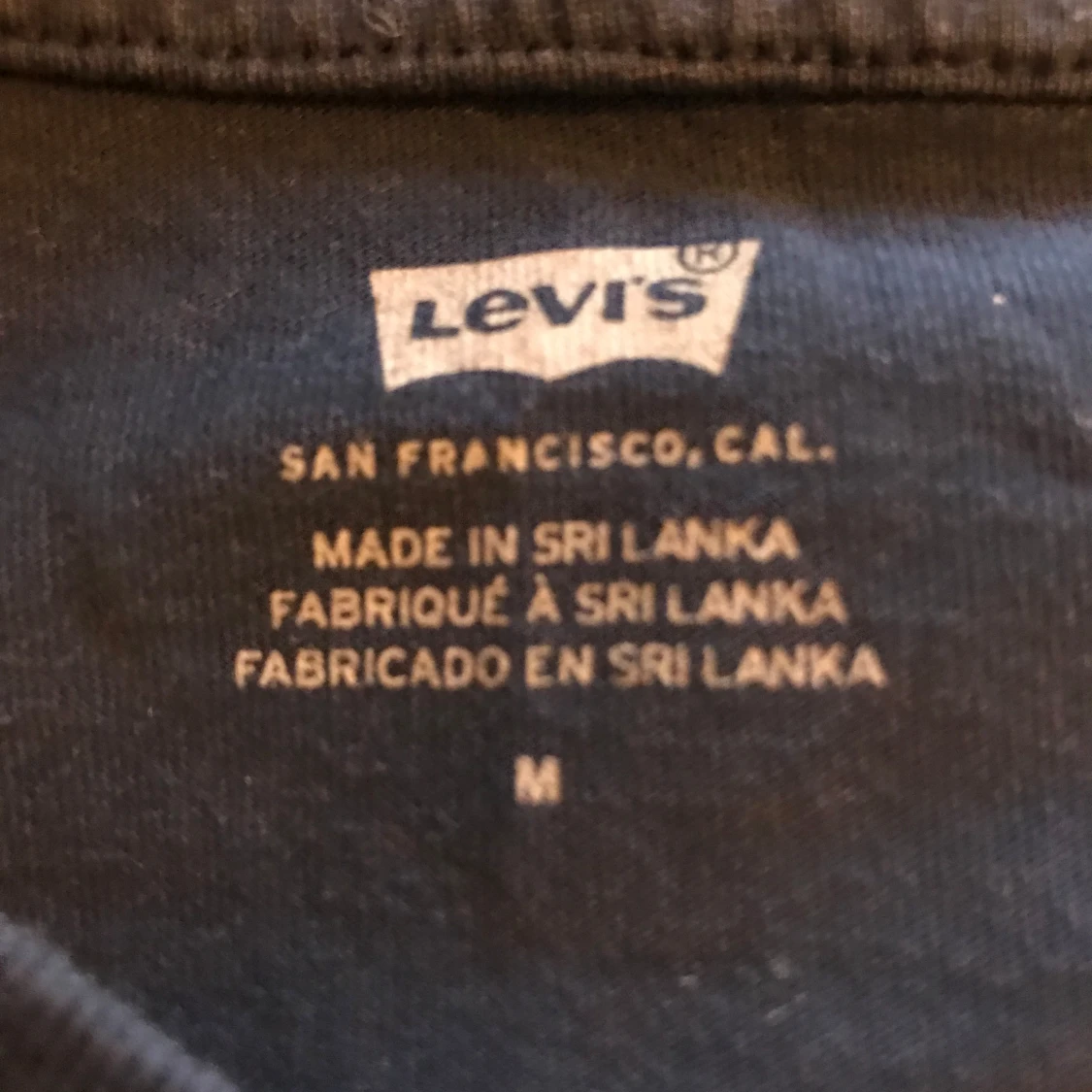Levis T-shirt marinblå - 91