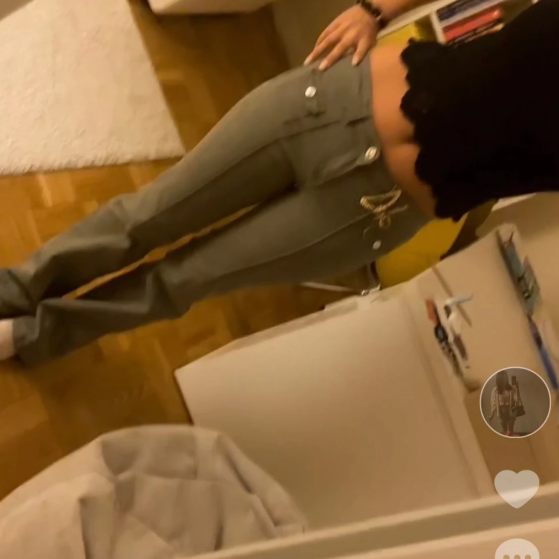 Hm gröna jeans  - 91