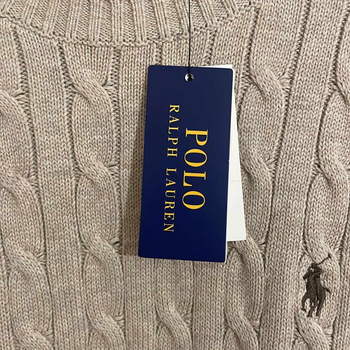 Polo knit cotton sweater - 92