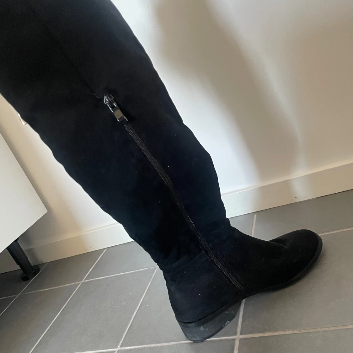 Höstboots i mocka - 92