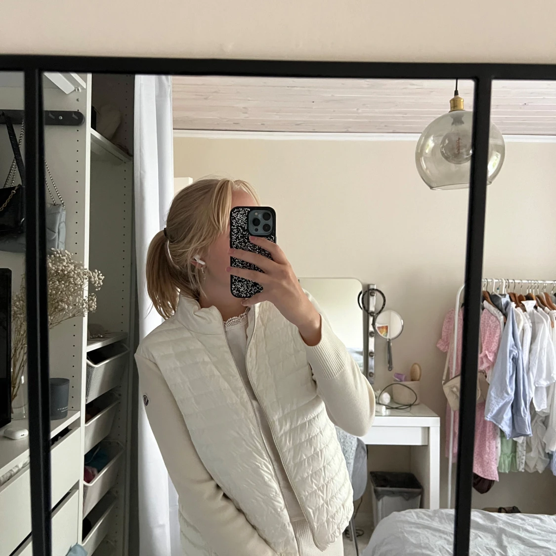 Som helt ny, Moncler cardigan vit - 90