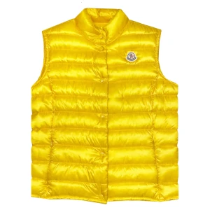 Moncler Liane Women Vest - - Yellow - Storlek: 1/Small - Fint skick (9/10) - Nypris: 7500 SEK