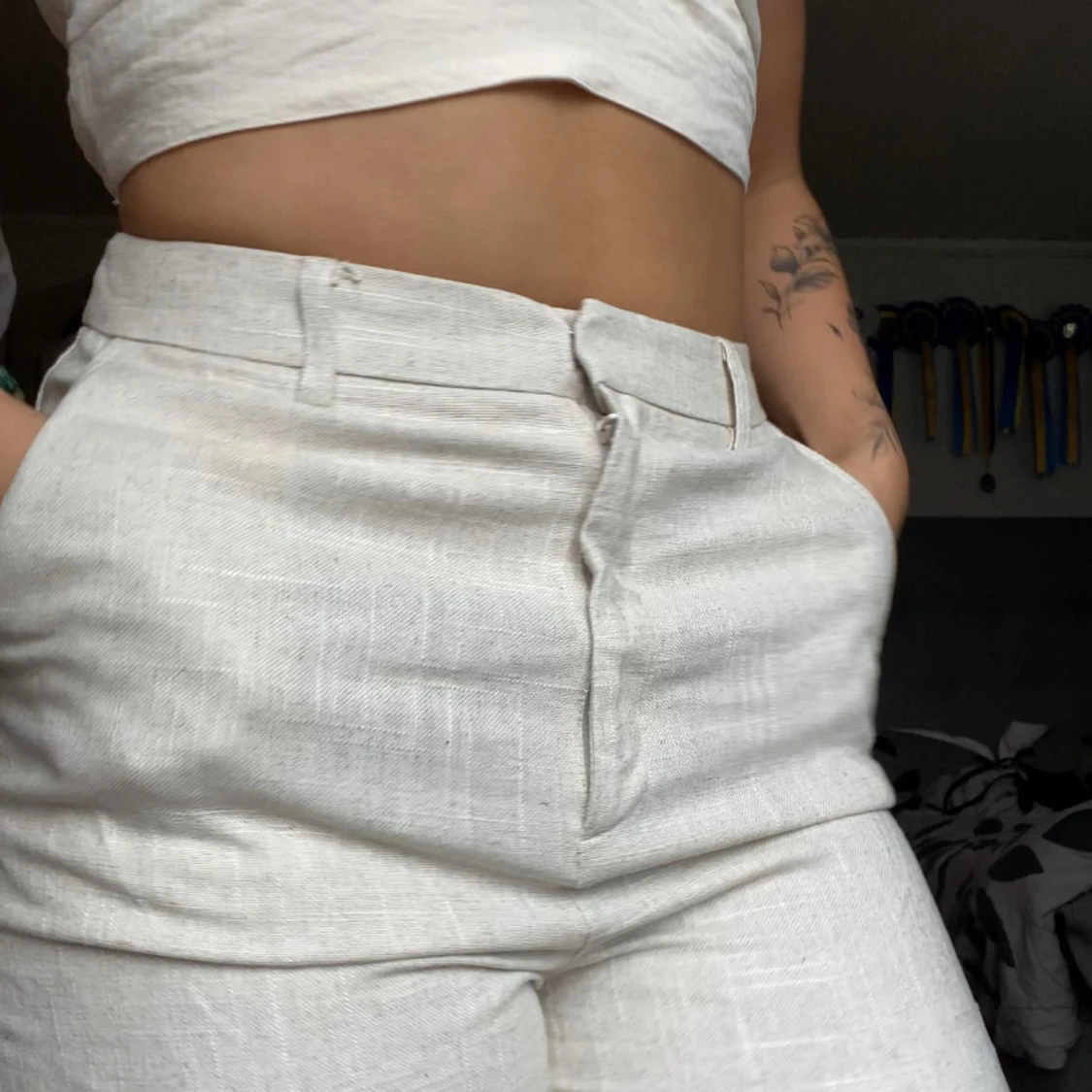 Linnebyxor från ginatricot!