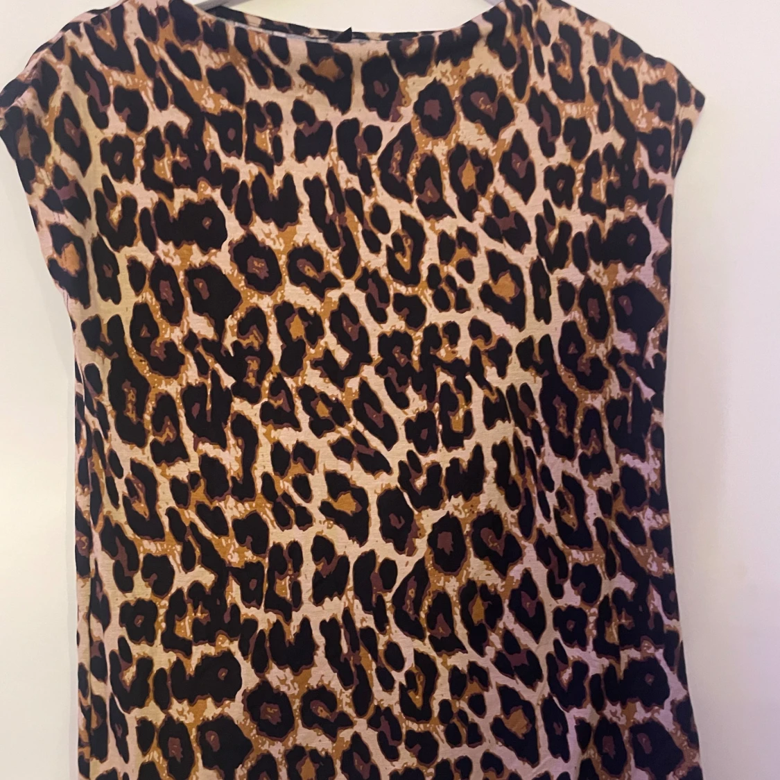 Leopardmönstrad topp - 90