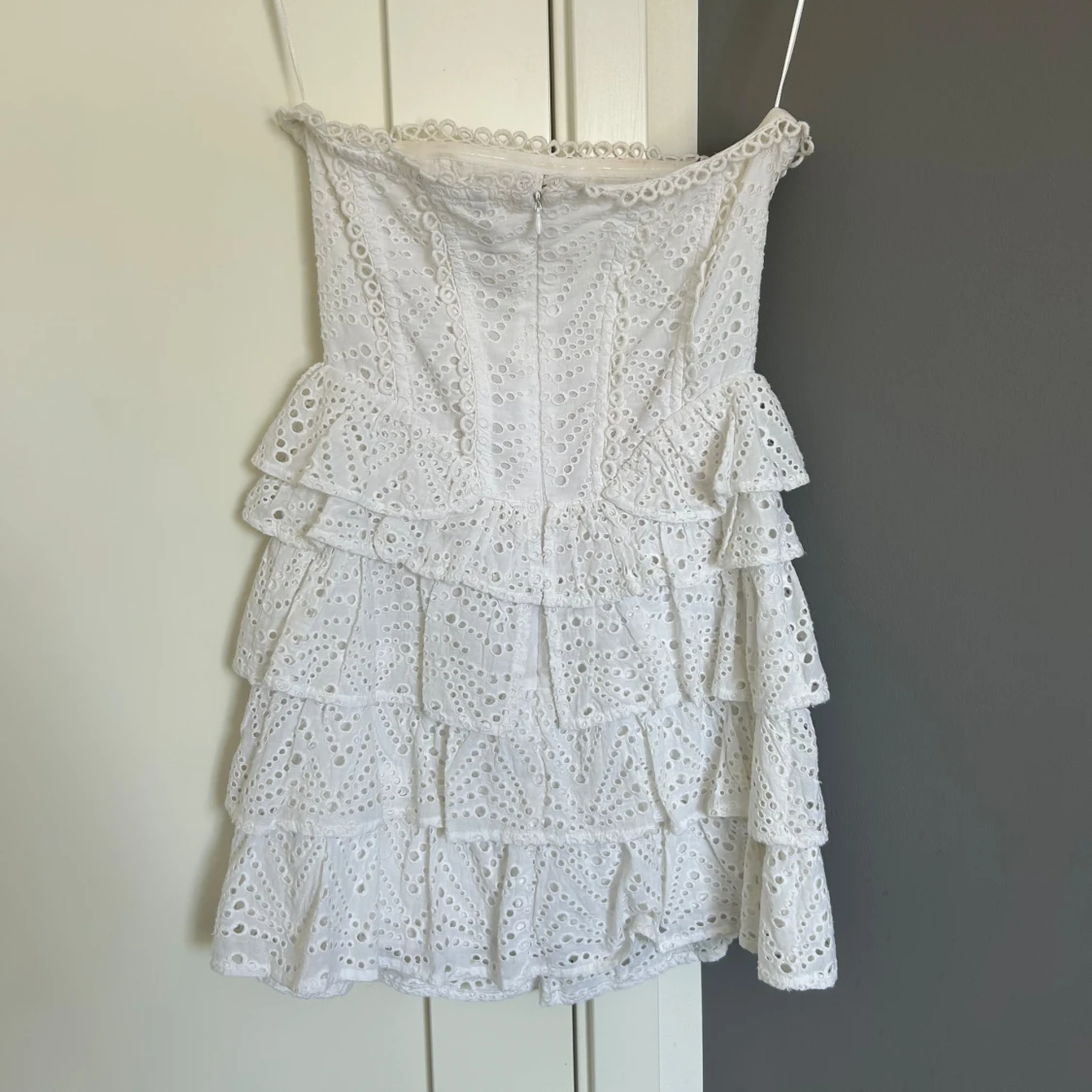 Så snygg vit klänning - 91