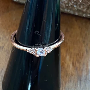 Guldpläterad ny ring - Söt ny ring i storlek 17, guldpläterad. Helt ny och oanvänd.