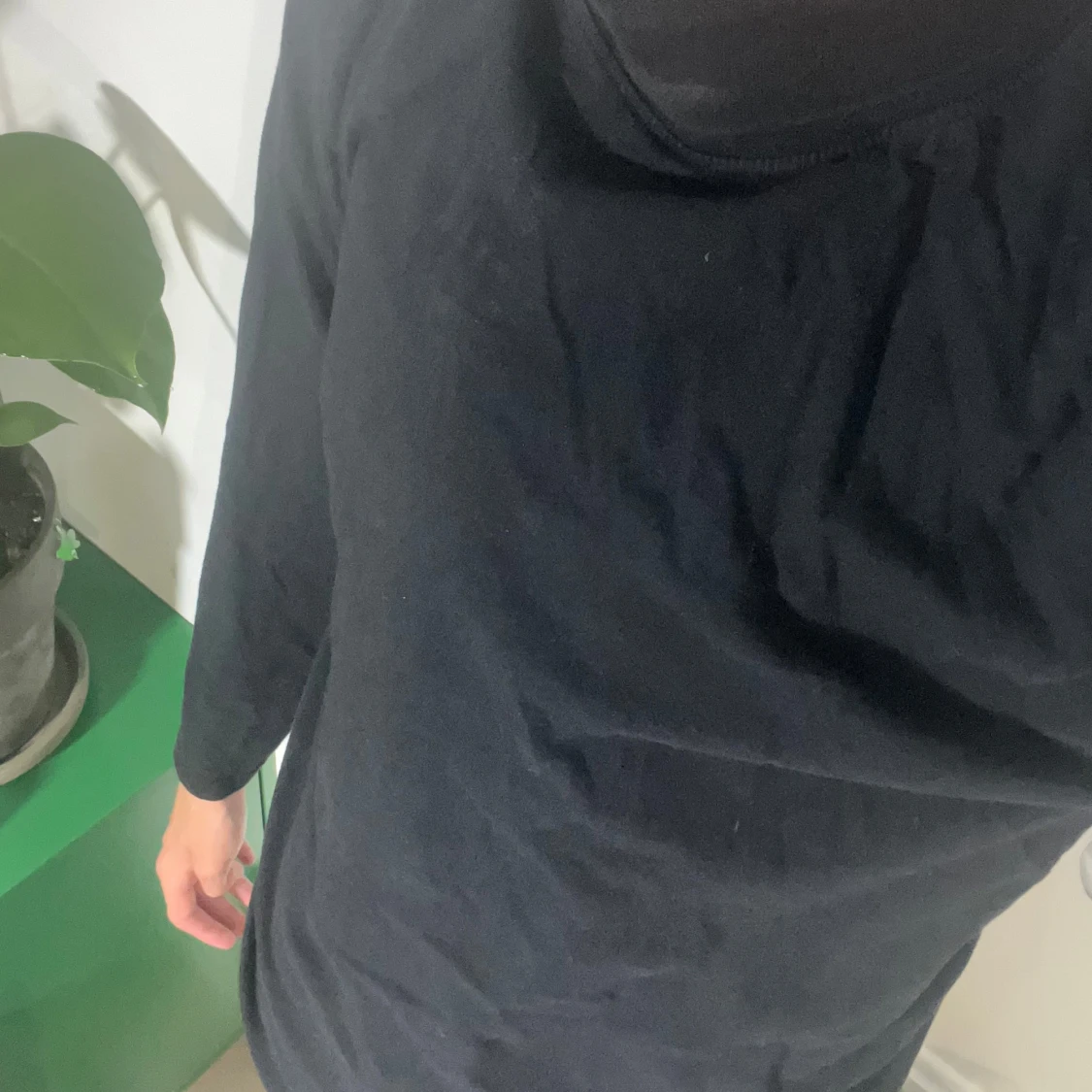 Svart turtle neck polotröja 