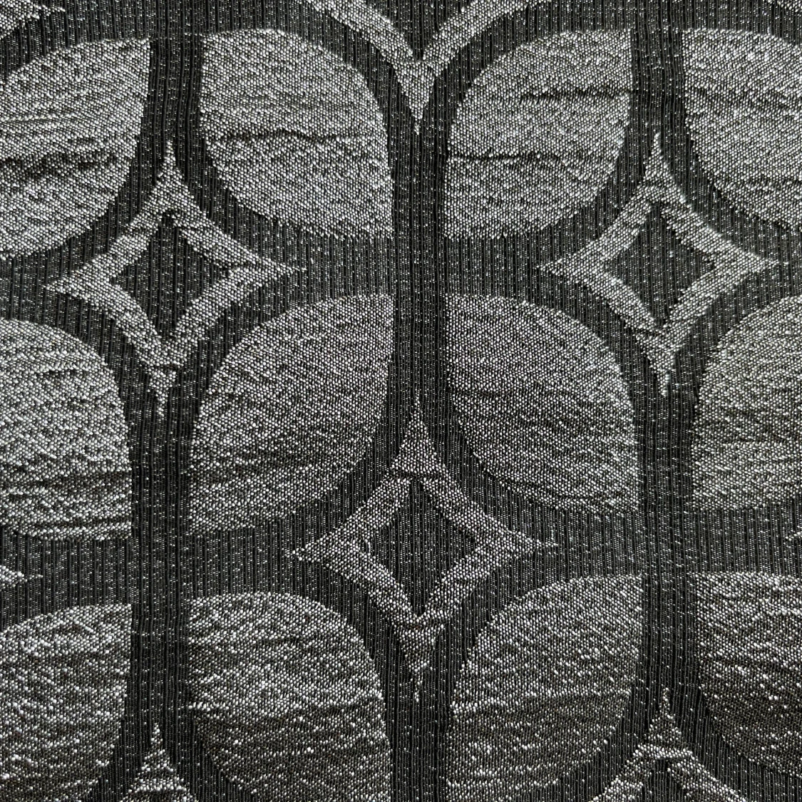 Svart och silvrig klänning från H&M - 4