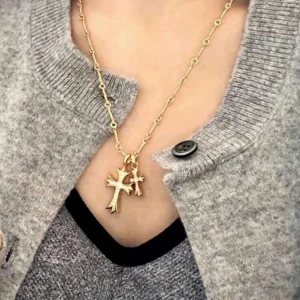 Guld halsband - Guld halsband i bra skick🩷🩷