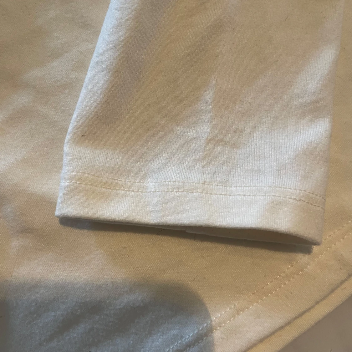 Vit långärmad topp - 92