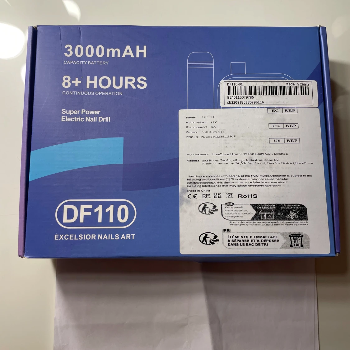 Elektrisk nagelfil - 92