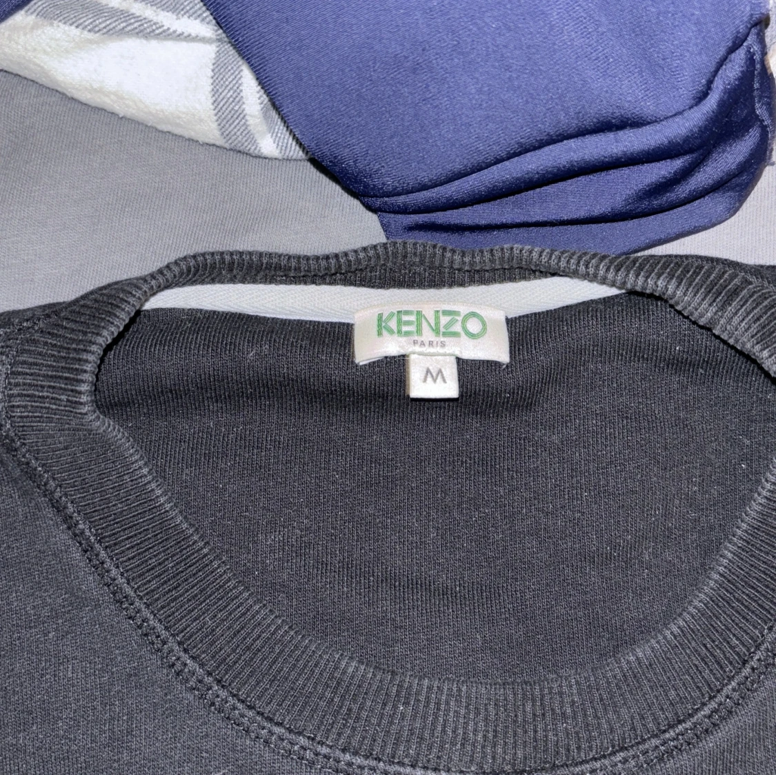 Svart sweatshirt från Kenzo - 90