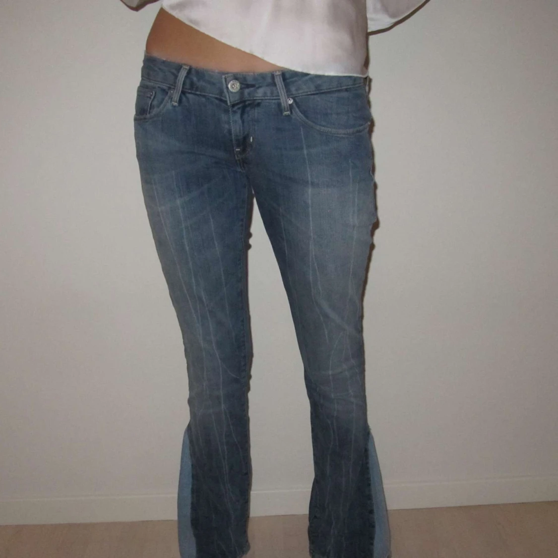 Lågmidjade jeans