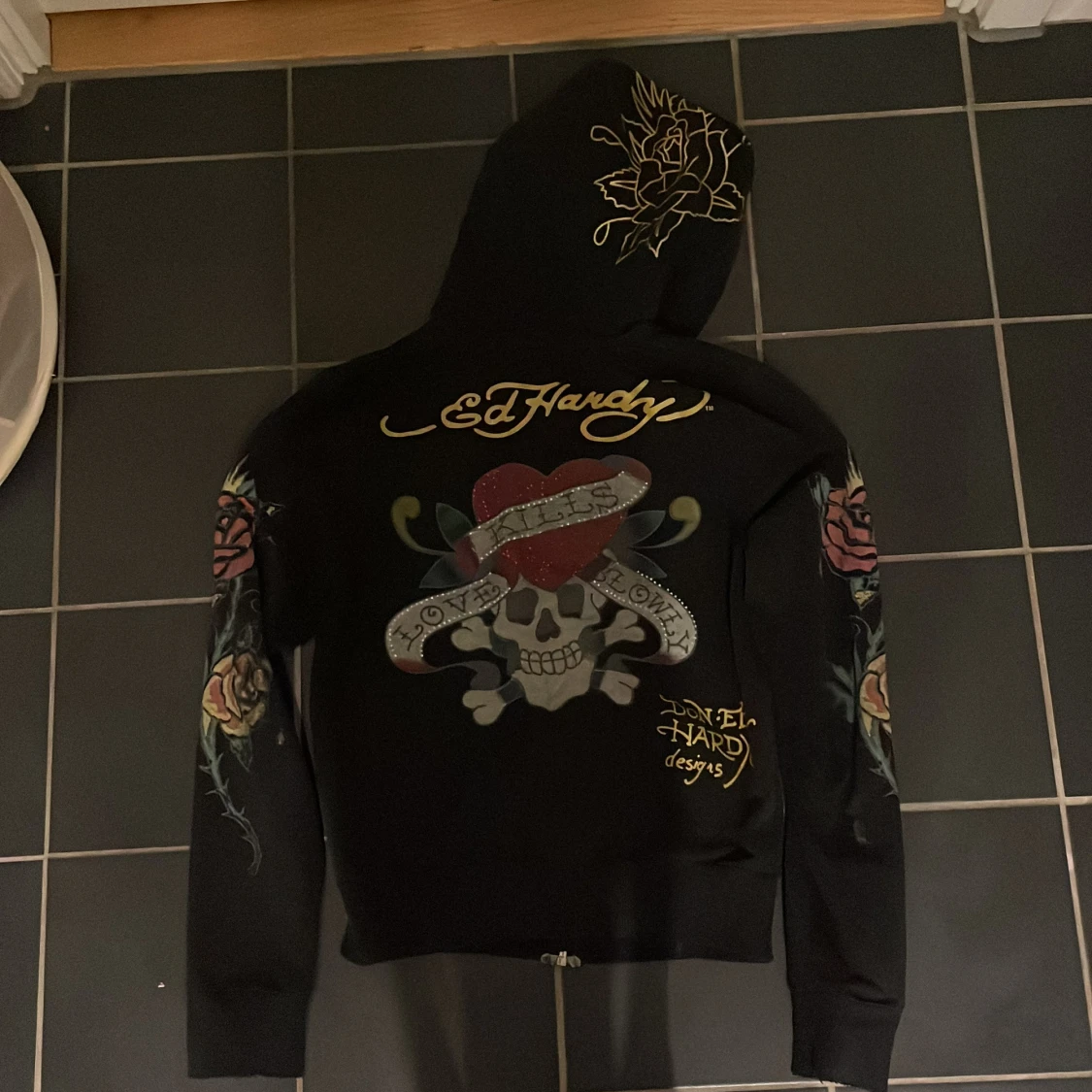 ed hardy zip up - 90
