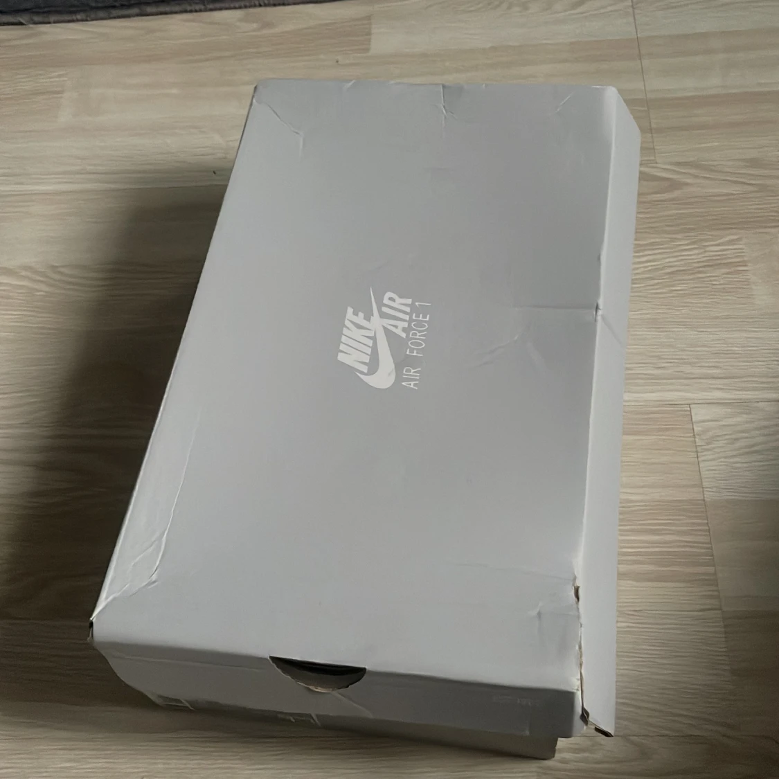 Svarta/vita Nike Air Force 1 - 90