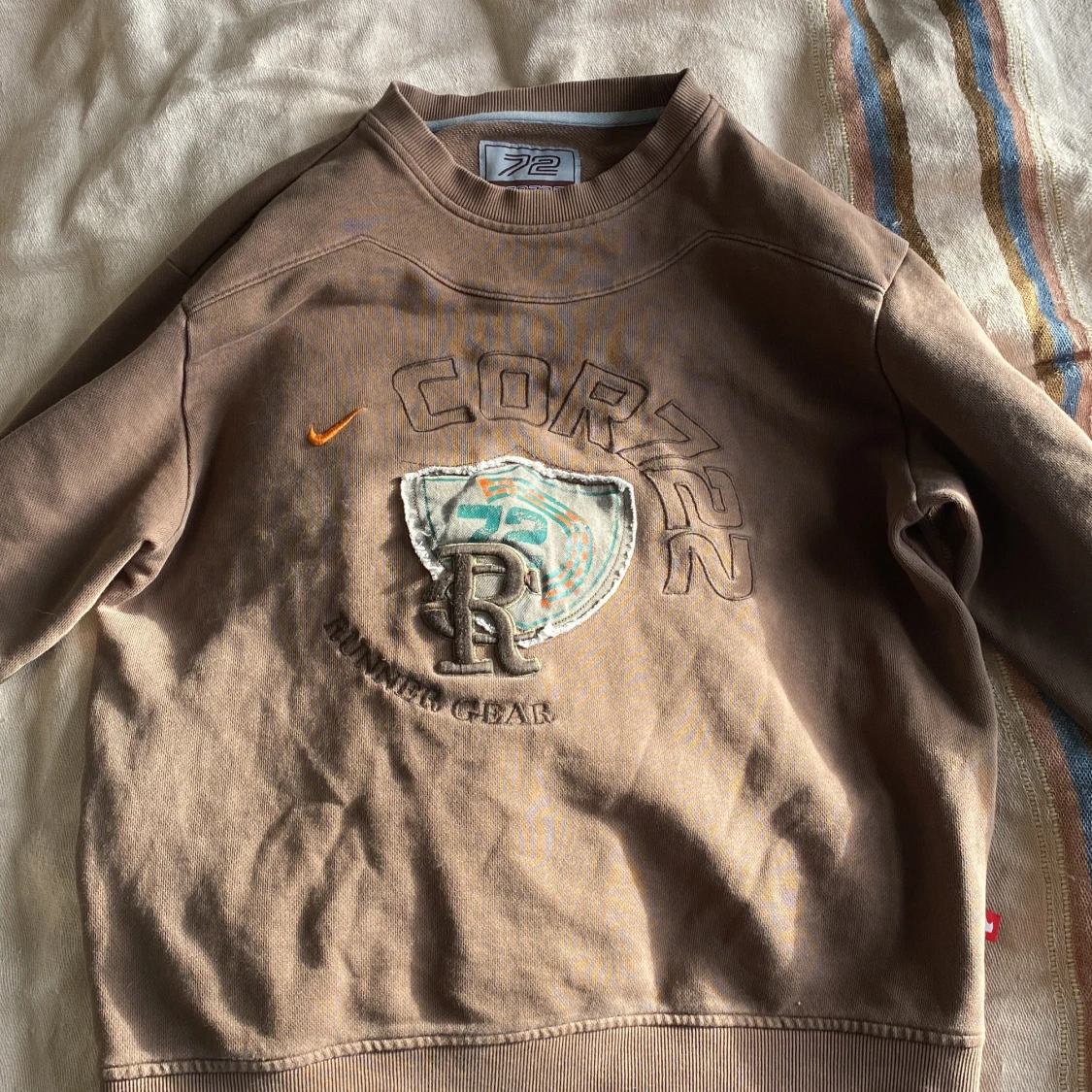 Brun sweatshirt från Nike