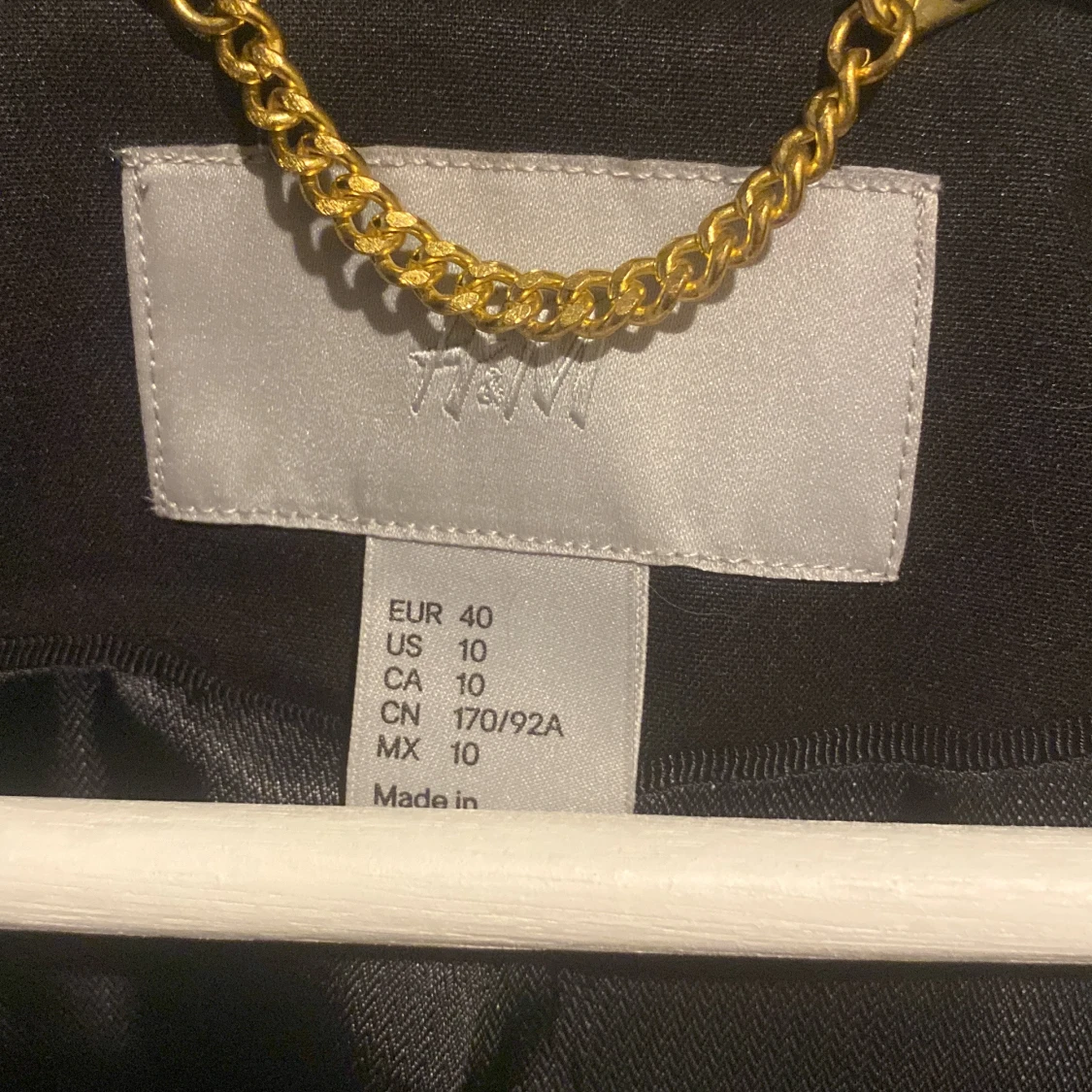 Svart kavaj från H&M - 92