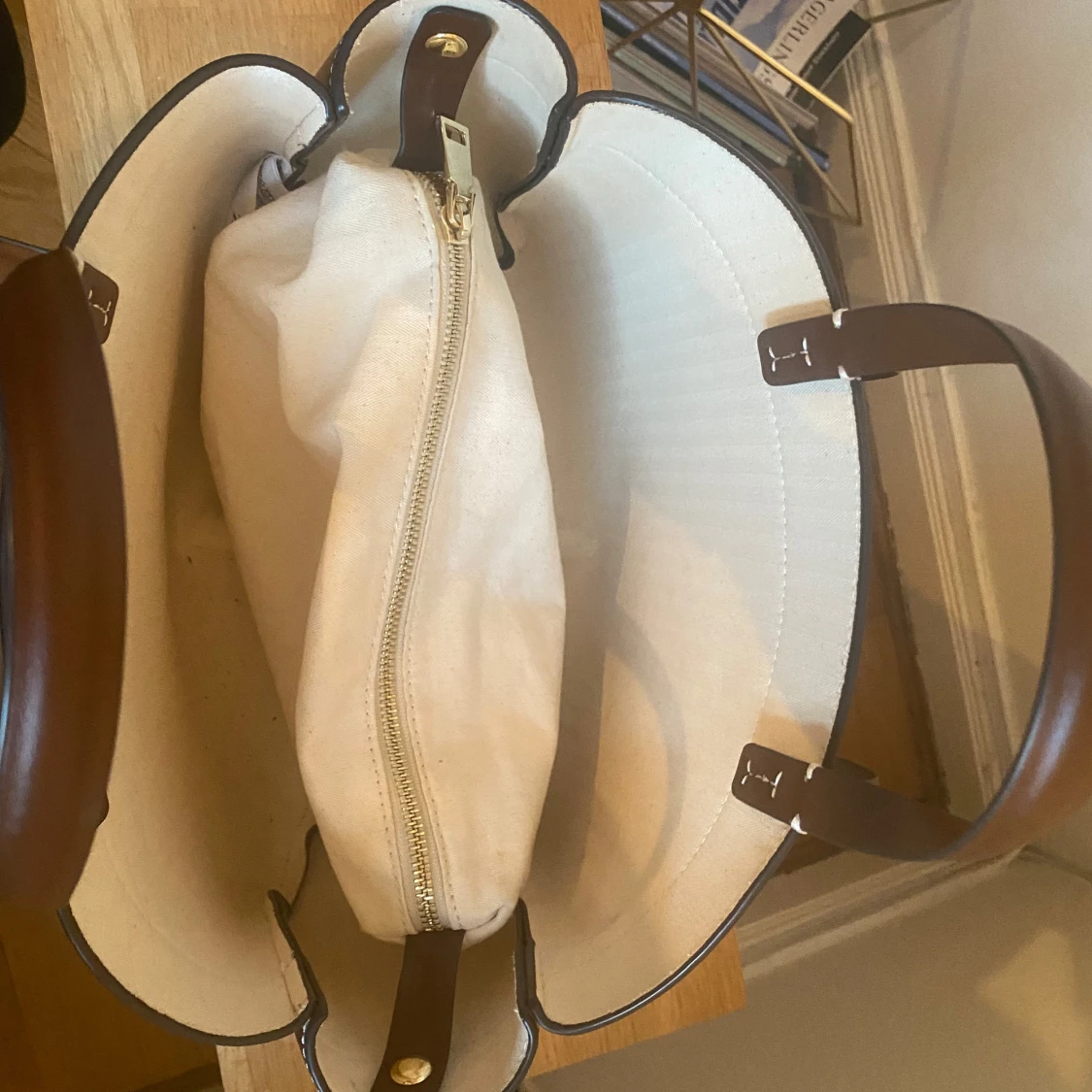 Brun handväska - 90