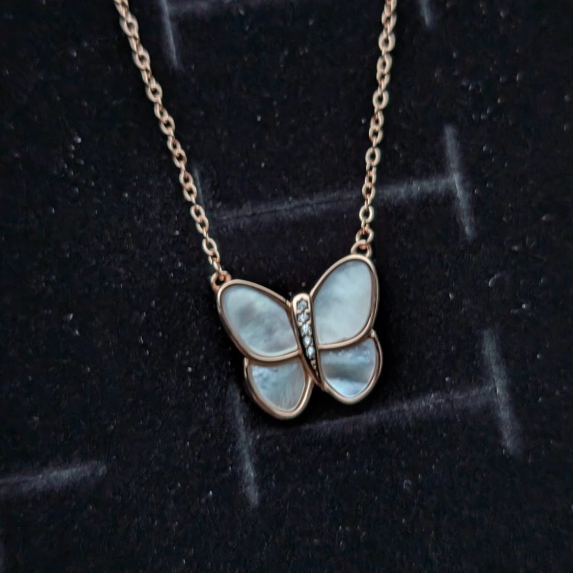 Fjäril halsband set (QDO58) - 91