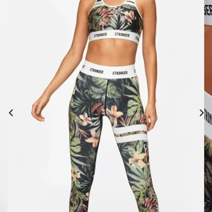 Sett från Stronger - Snygg och bekväm sporttopp och tights från Stronger. Väl omhändertaget och bra skick. Skriv för fler bilder eller frågor