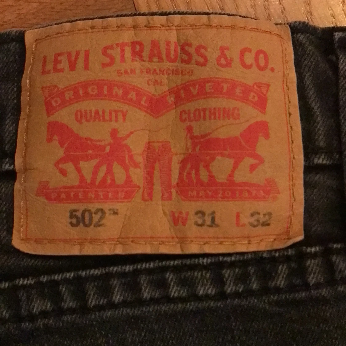Svarta Levi's 502 jeans - 91