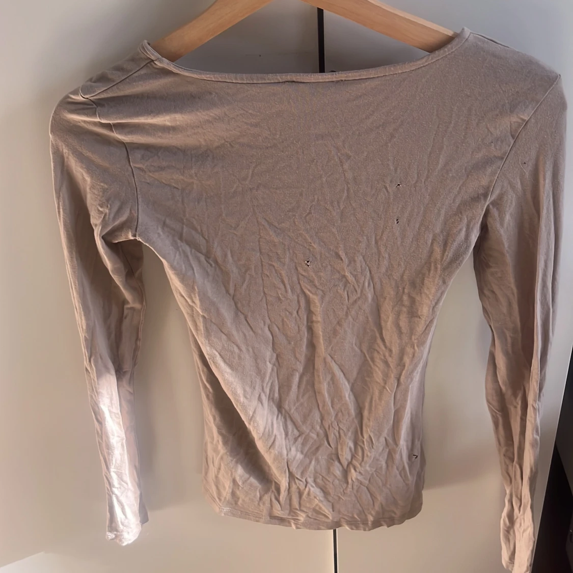 Beige långärmad topp från new yorker - 90