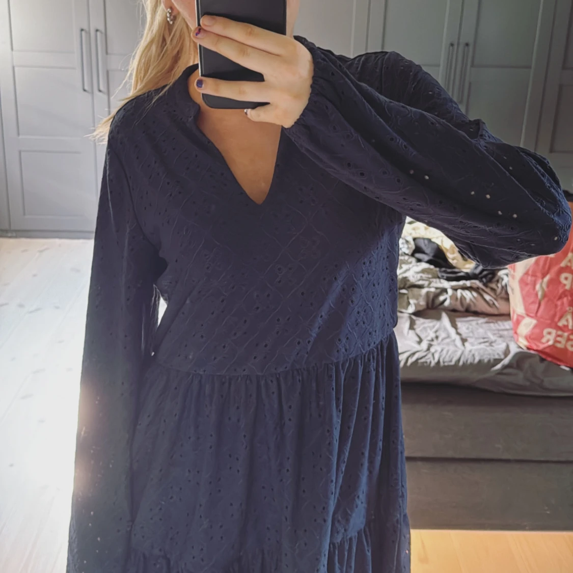 navy/vardagsklänning - 2